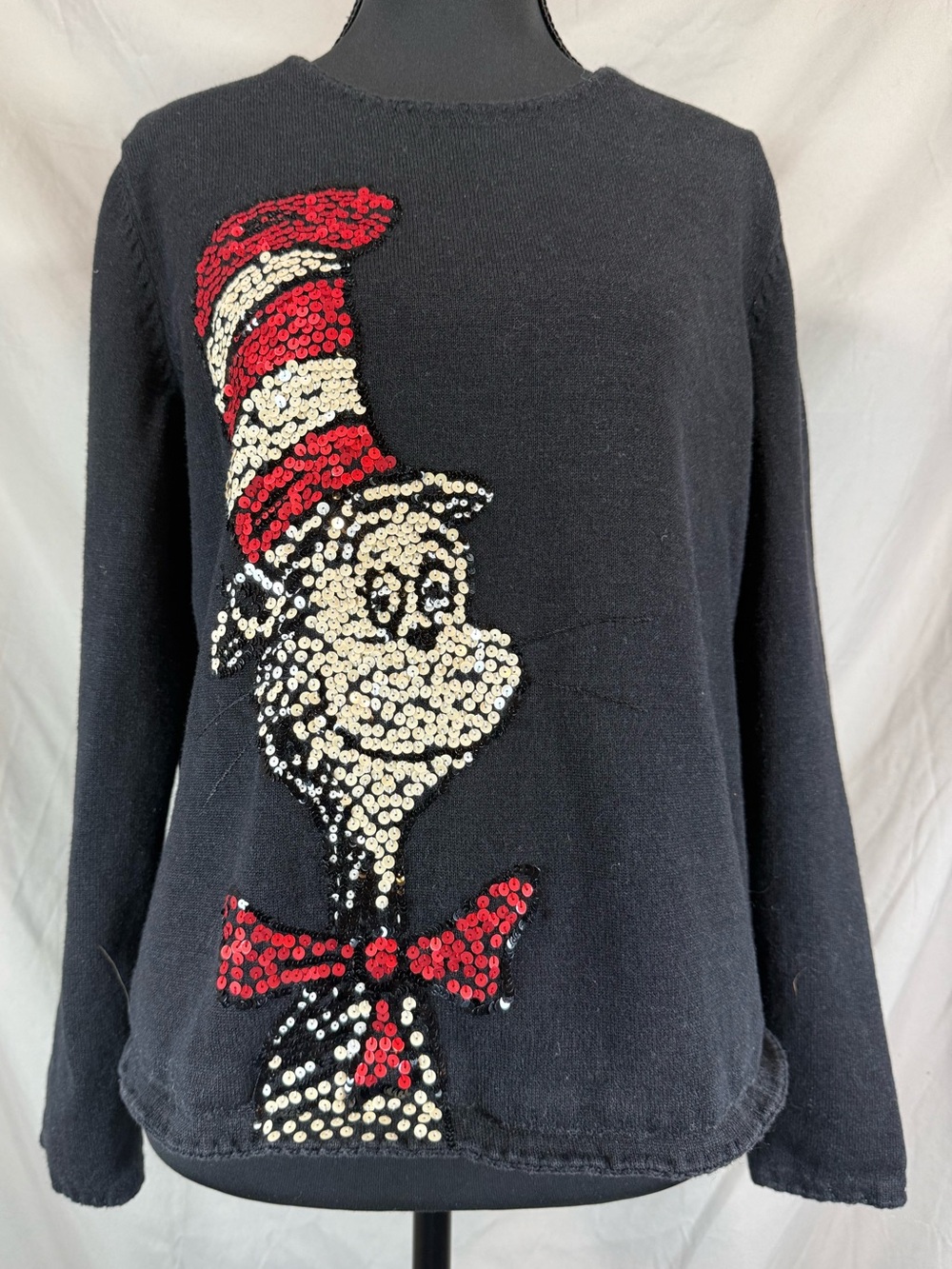 Michael Simon x Dr. Seuss Rare Vintage- Cat in the Hat Sweater - Women’s Large